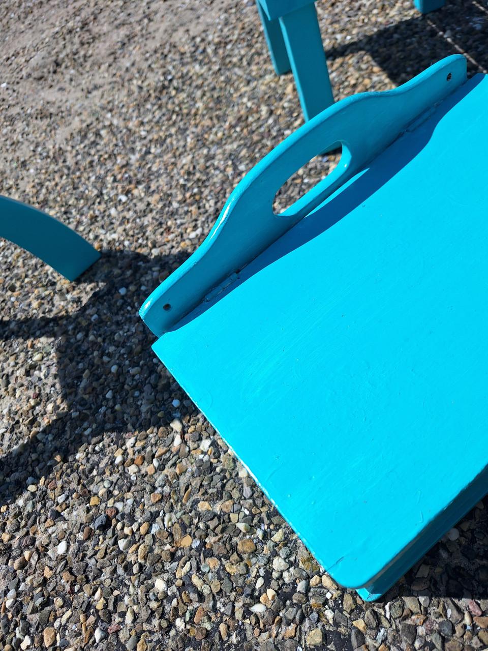 Decoratie turquoise blauw