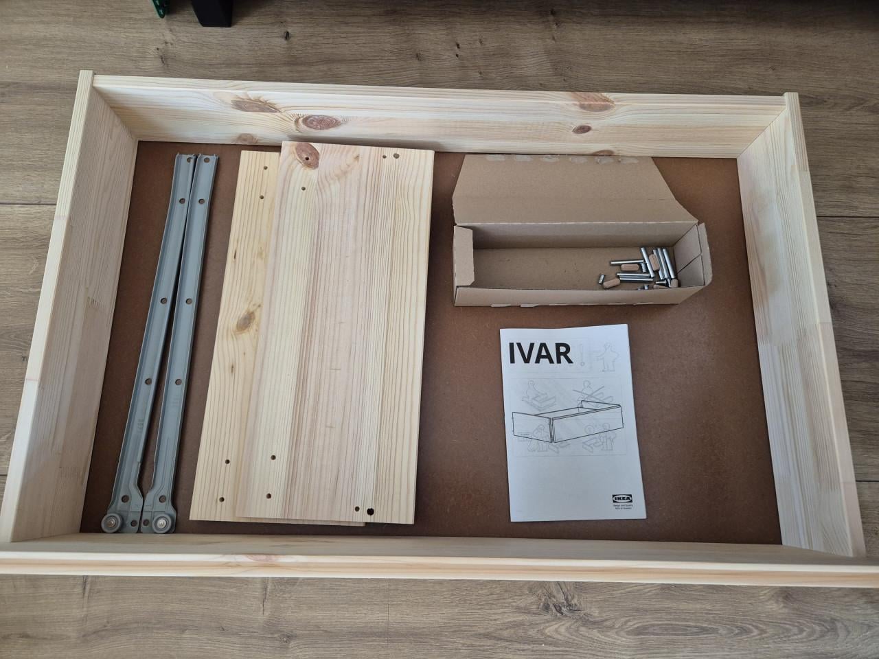 IKEA IVAR Lade, grenen, 80x50x18 cm