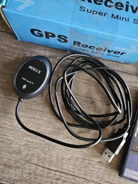 Zgan Holux GPS ontvanger en digitale Vaar atlas waterkaarten