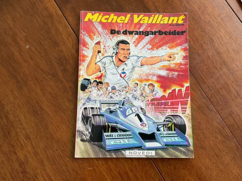 Michel Vaillant.  De dwangarbeider. De man in Lissabon.  Km. 357.