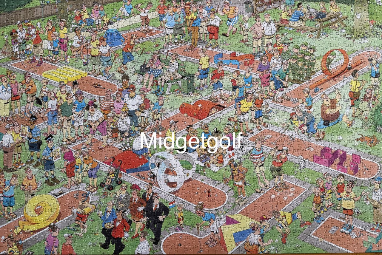 Jan van Haasteren - Midgetgolf 🧩