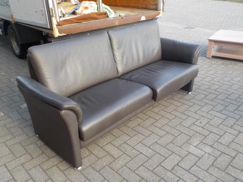 Zeer mooie kwaliteit leren PROMINENT bank in vrijwel nieuw staat
