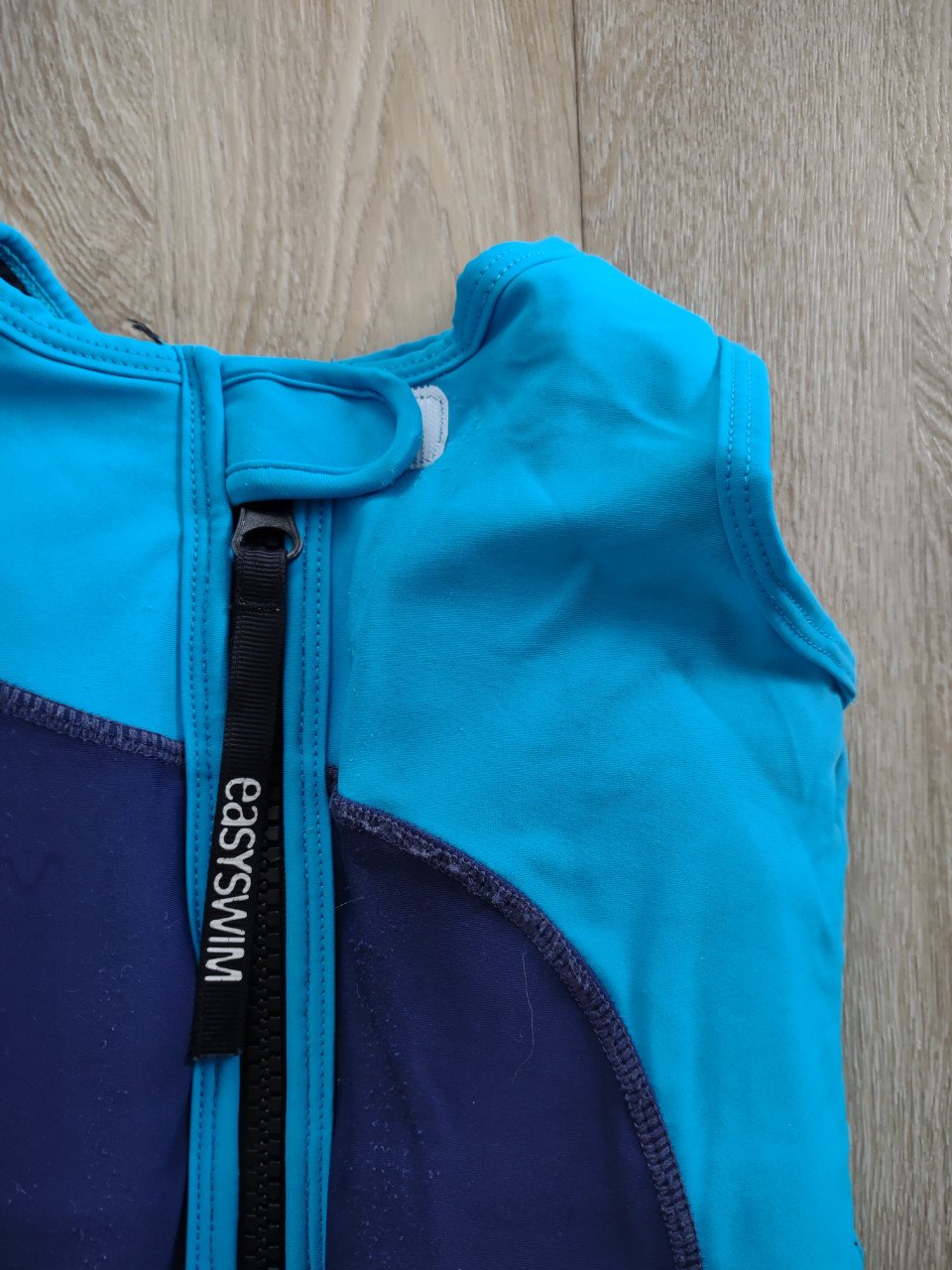 Mooi blauw EasySwim Pro zwemvest, drijfvest zwemles, maat S.