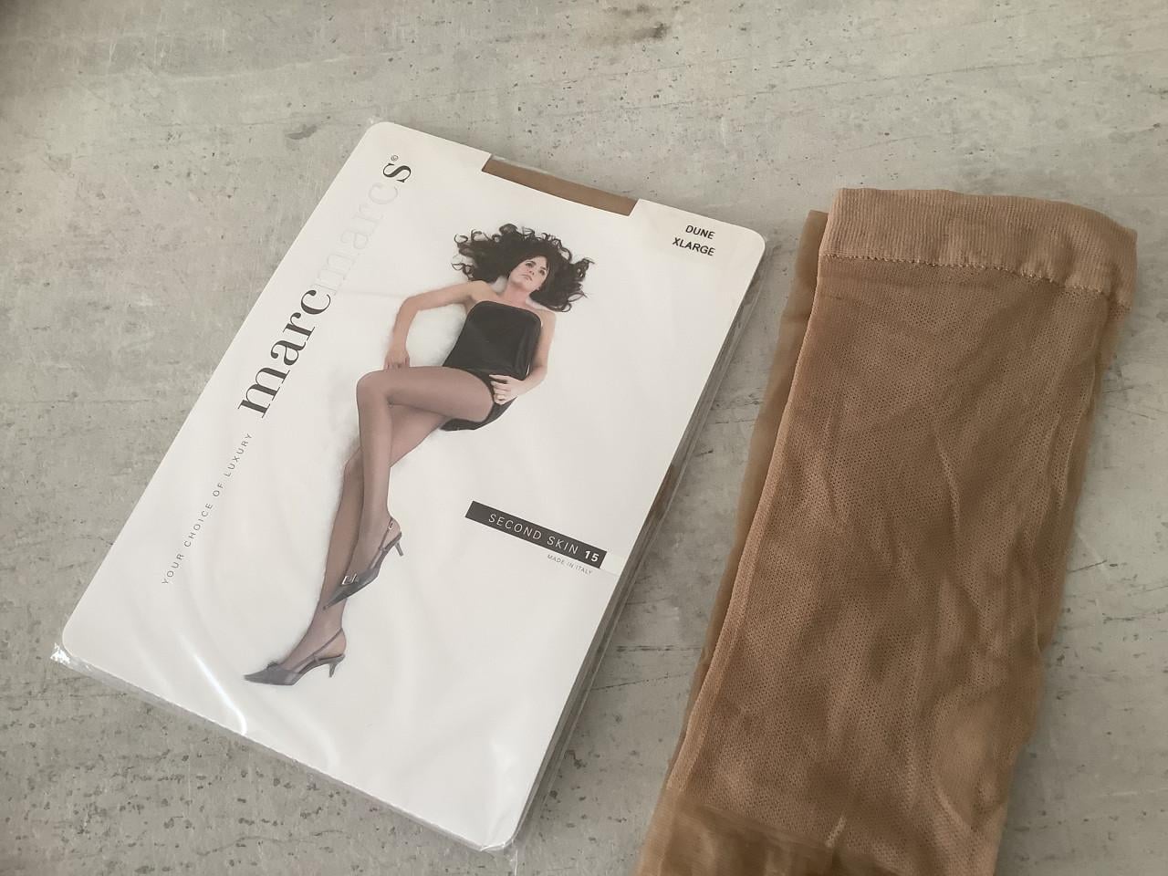 NieuweMarc Marcs Panty Dune XL second skin + 1 extra paar