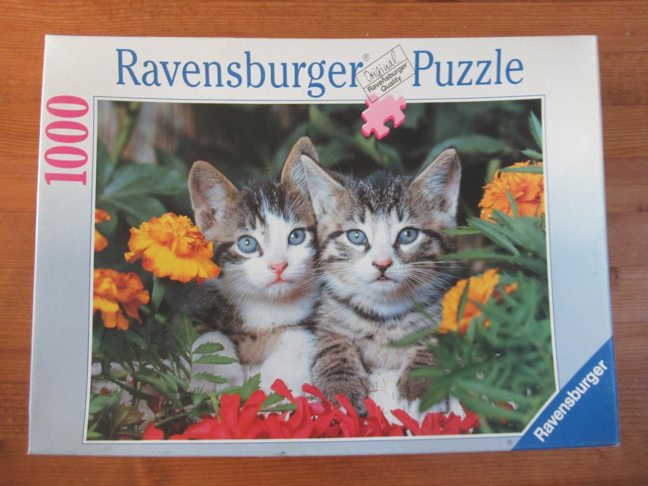 5 leuke volledige puzzels van 1000 stukjes.