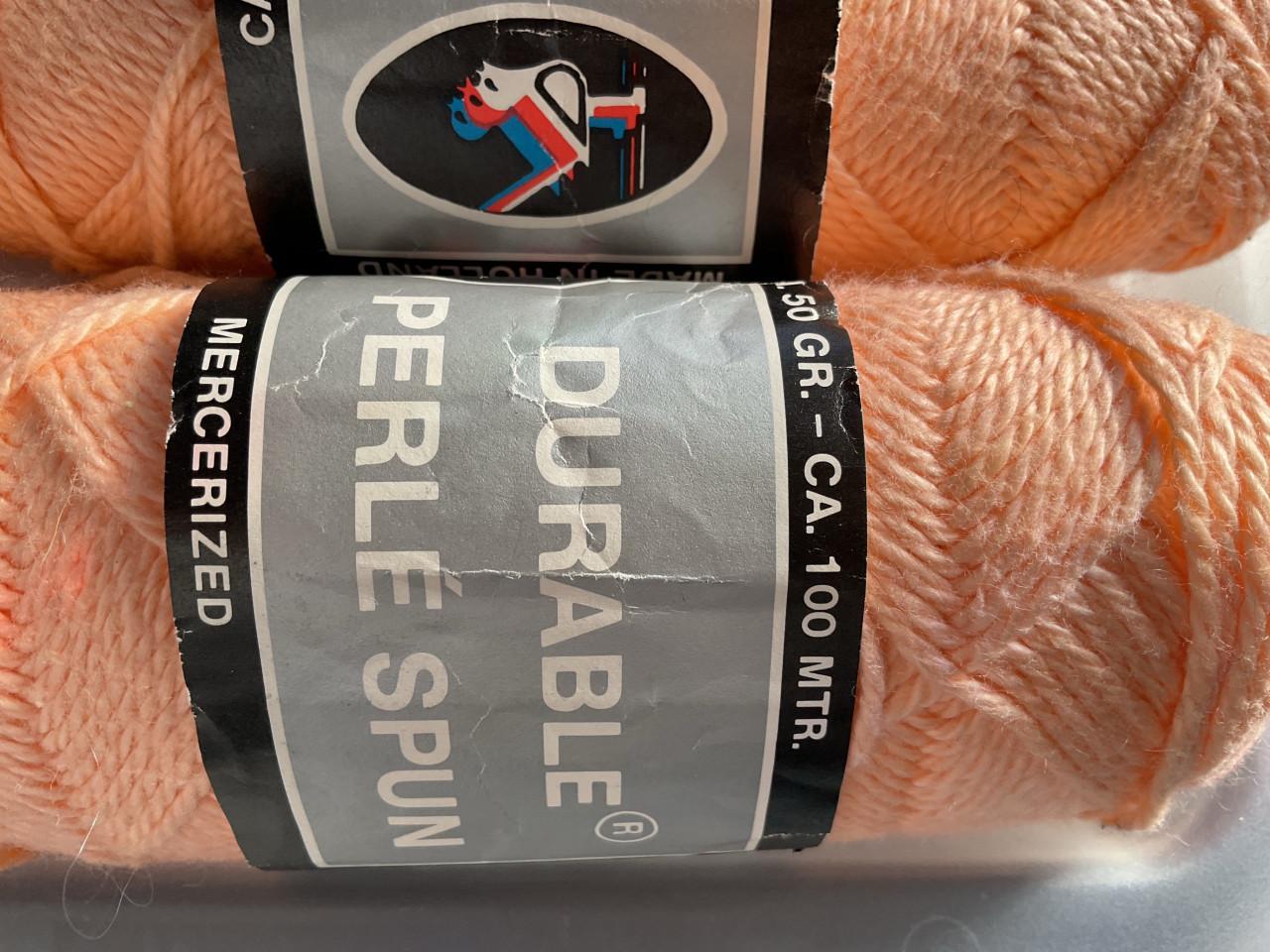 Durable perle spun katoen