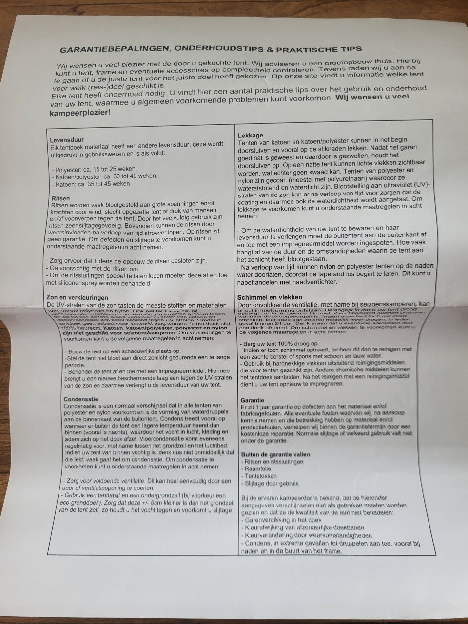Obelink Soleil caravanluifel