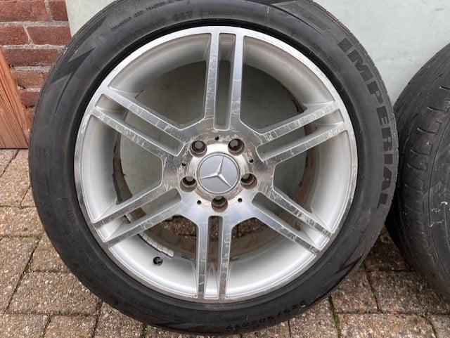 Mercedes Velgen incl banden