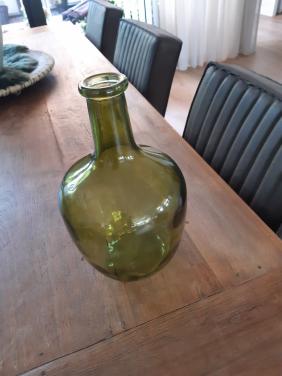Groene fles in prima staat