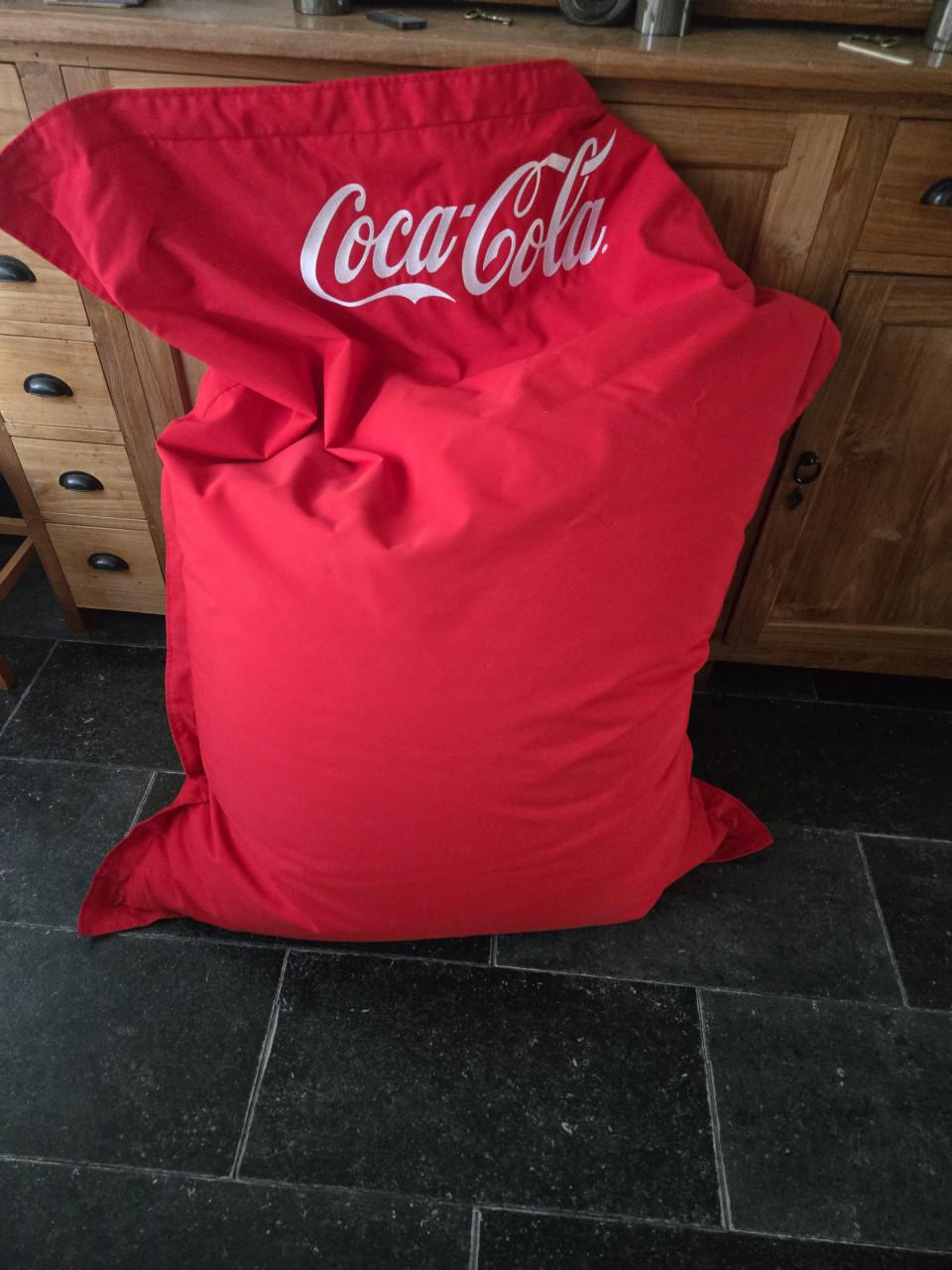 Grote coca cola zitzak