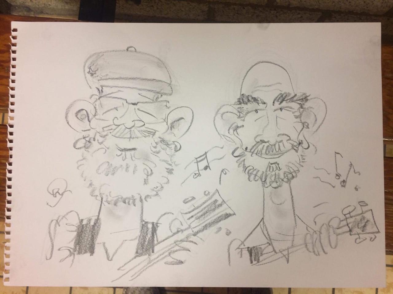 Leuk voor uw feest: laat karikaturen tekenen!