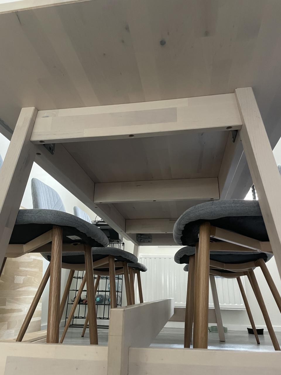 Ikea eettafel tafel groot 220x80 snel ophalen