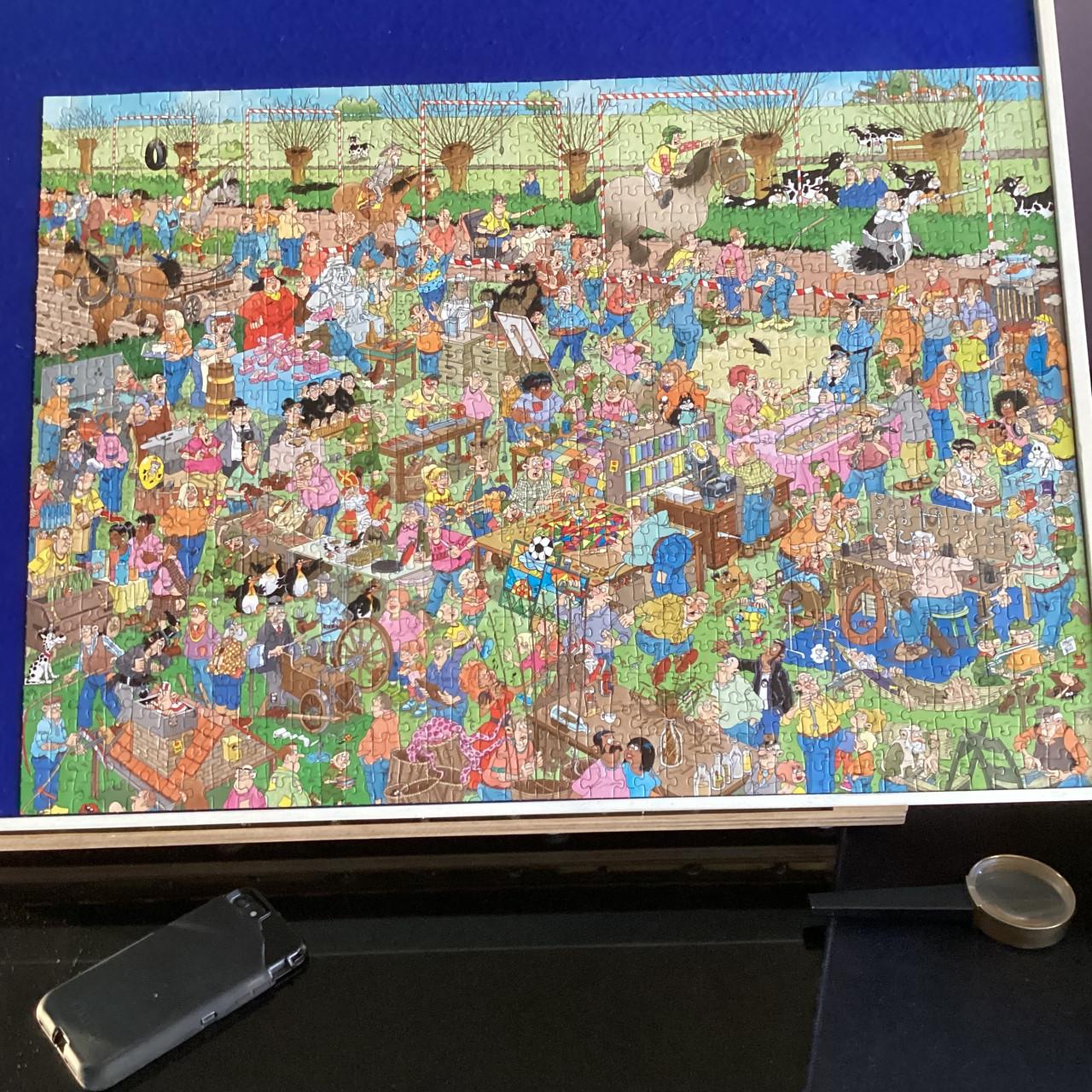 Jan van Haasteren puzzel Oud Hollandse Ambachten 1000 stukjes