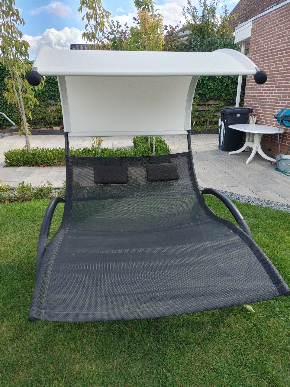 Schommel ligstoel-bed