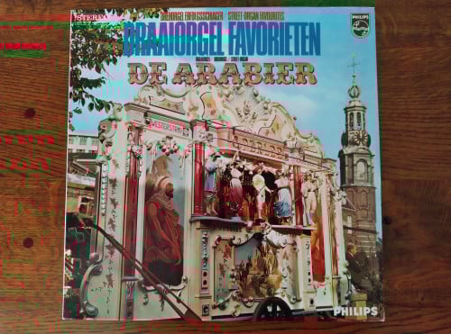 LP draaiorgel de " Arabier "