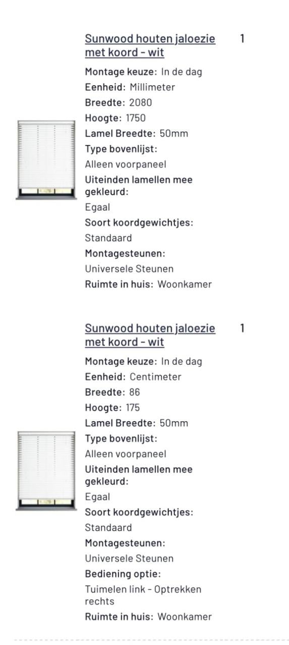Houten  jaloezieën