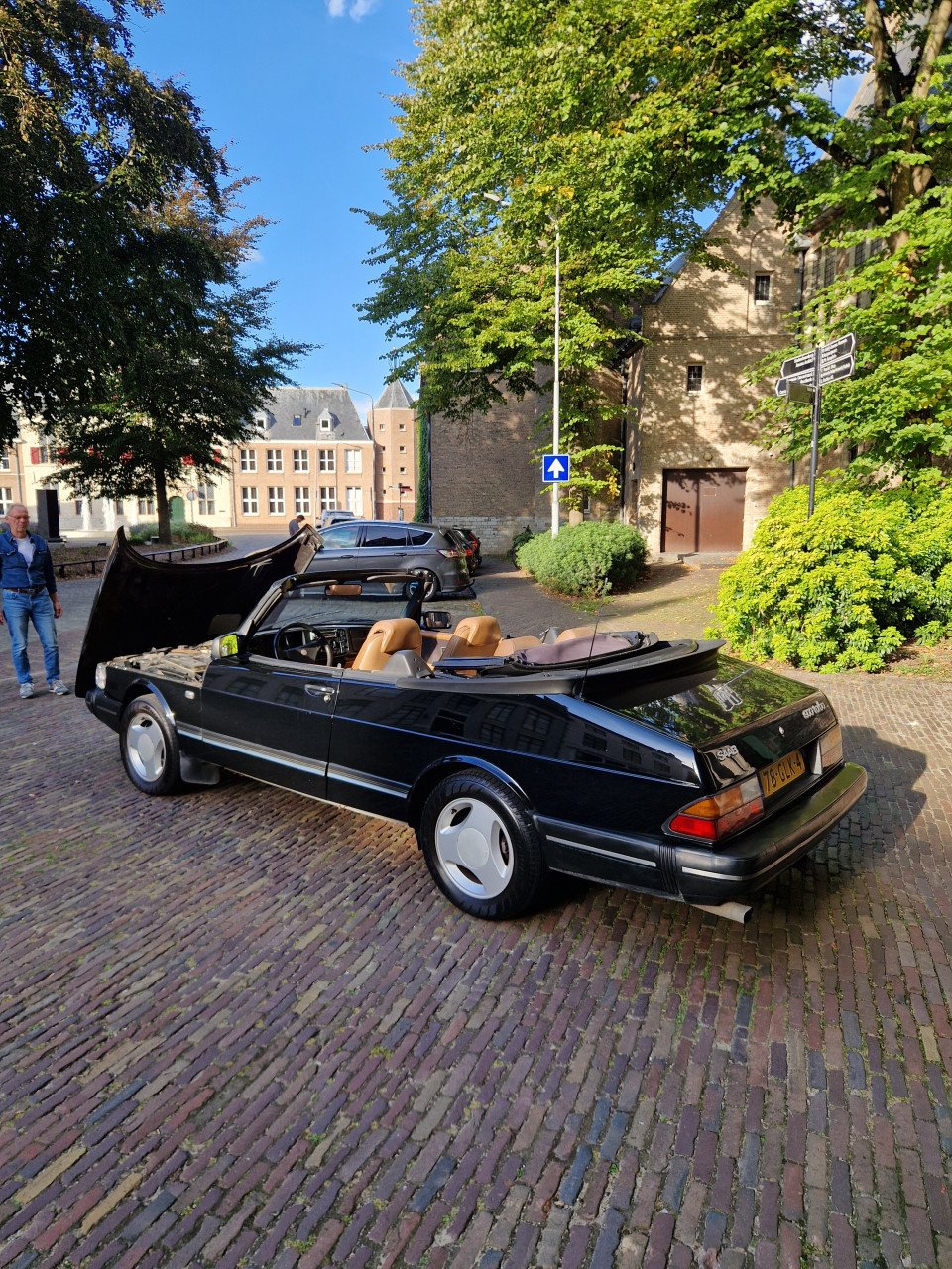 Saab 900 Turbo 2.0 16-valve 1987 Cabrio zwart