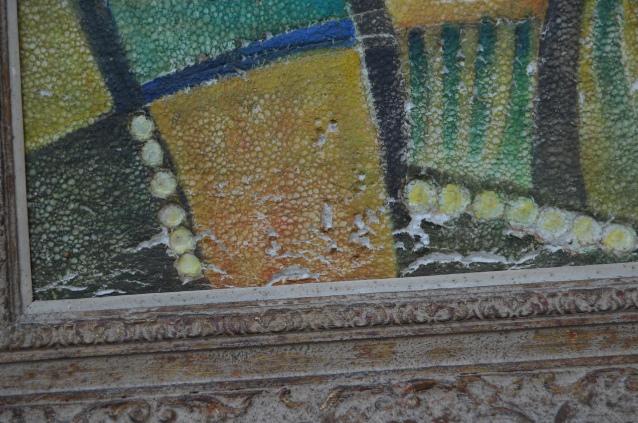 Bijzonder werk Louis Heymans, mindere staat piepschuim!