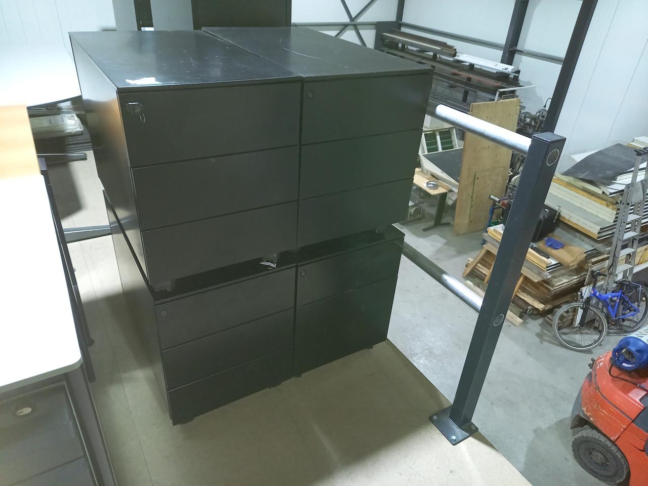 Metalen ladeblok ladekast