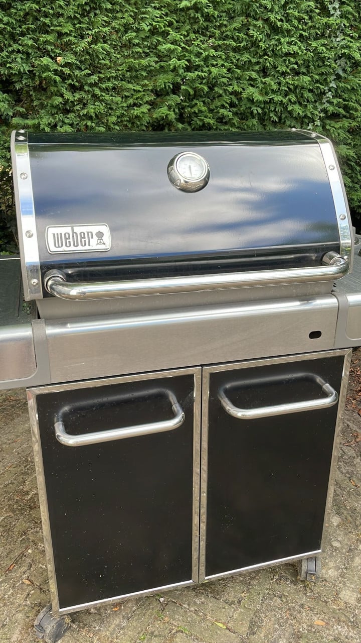 Weber gas BBQ