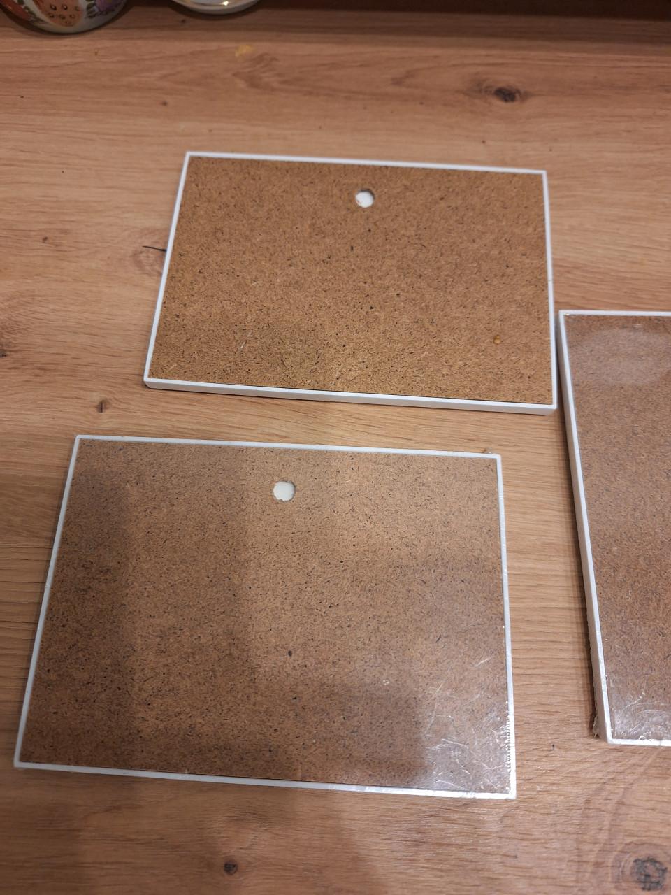 3 lijstjes met afbeelding