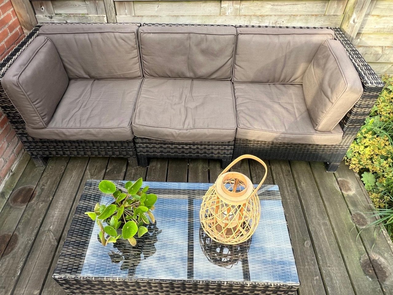 Loungeset met tafel