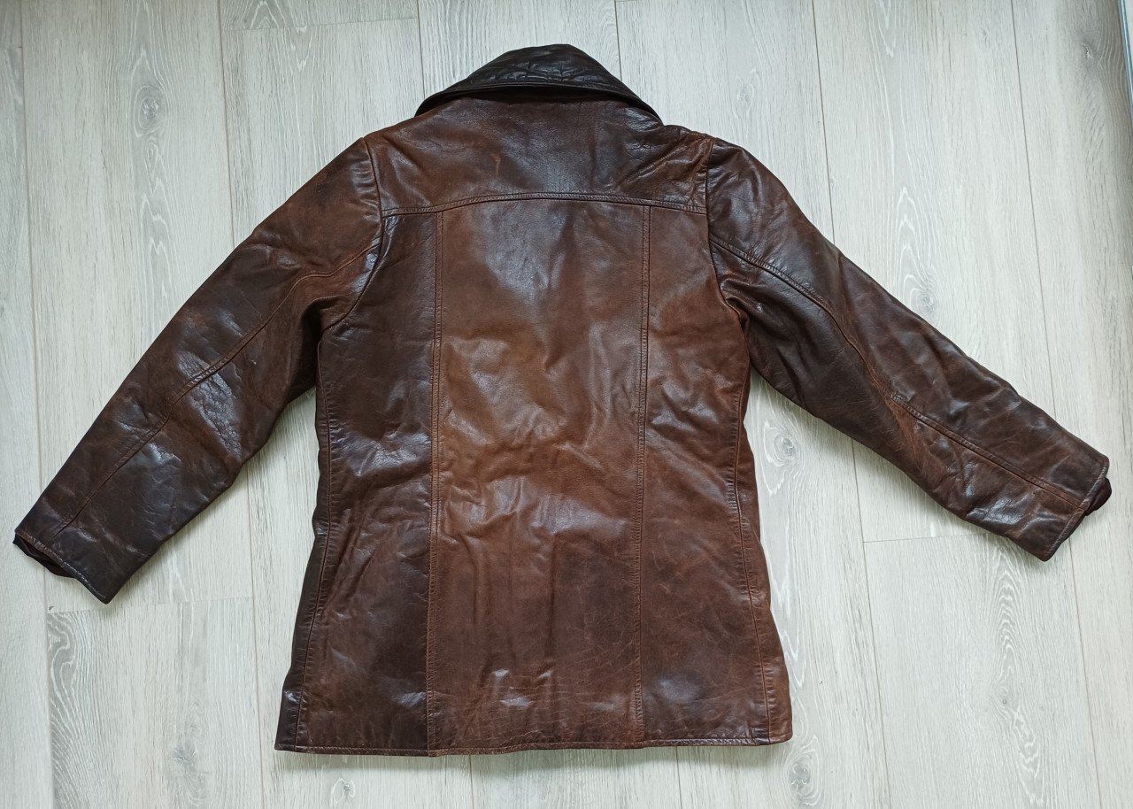 Leren Unicorn vintage dames jacket