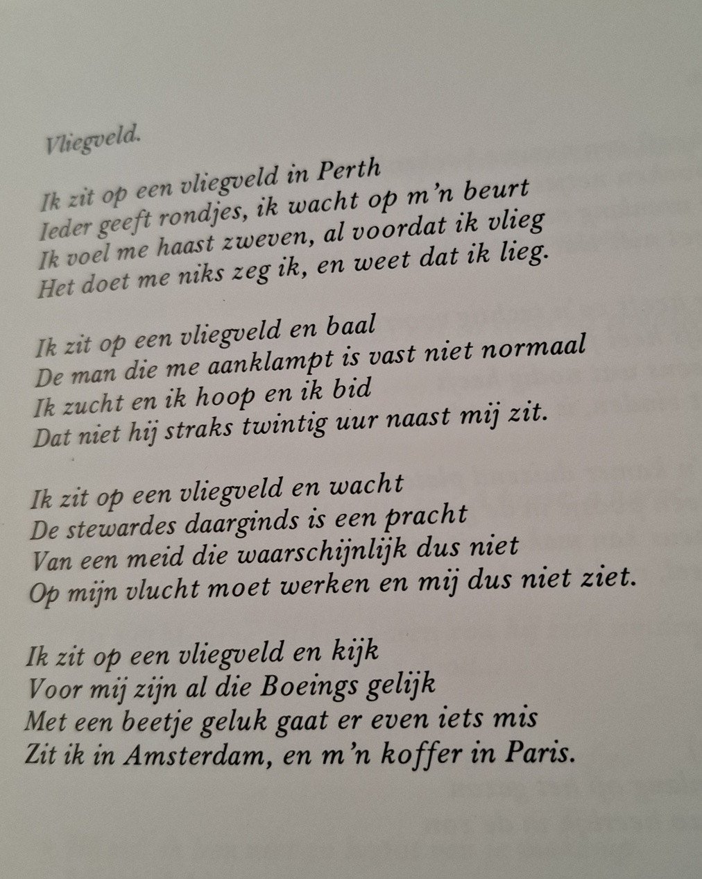 Een schomp op schrift, door Peter Dieleman