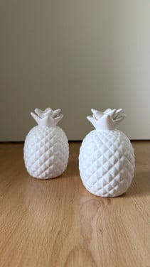 Decoratie Ananas 2 stuks
