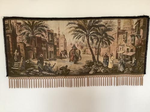 Antiek gobelin wandkleed