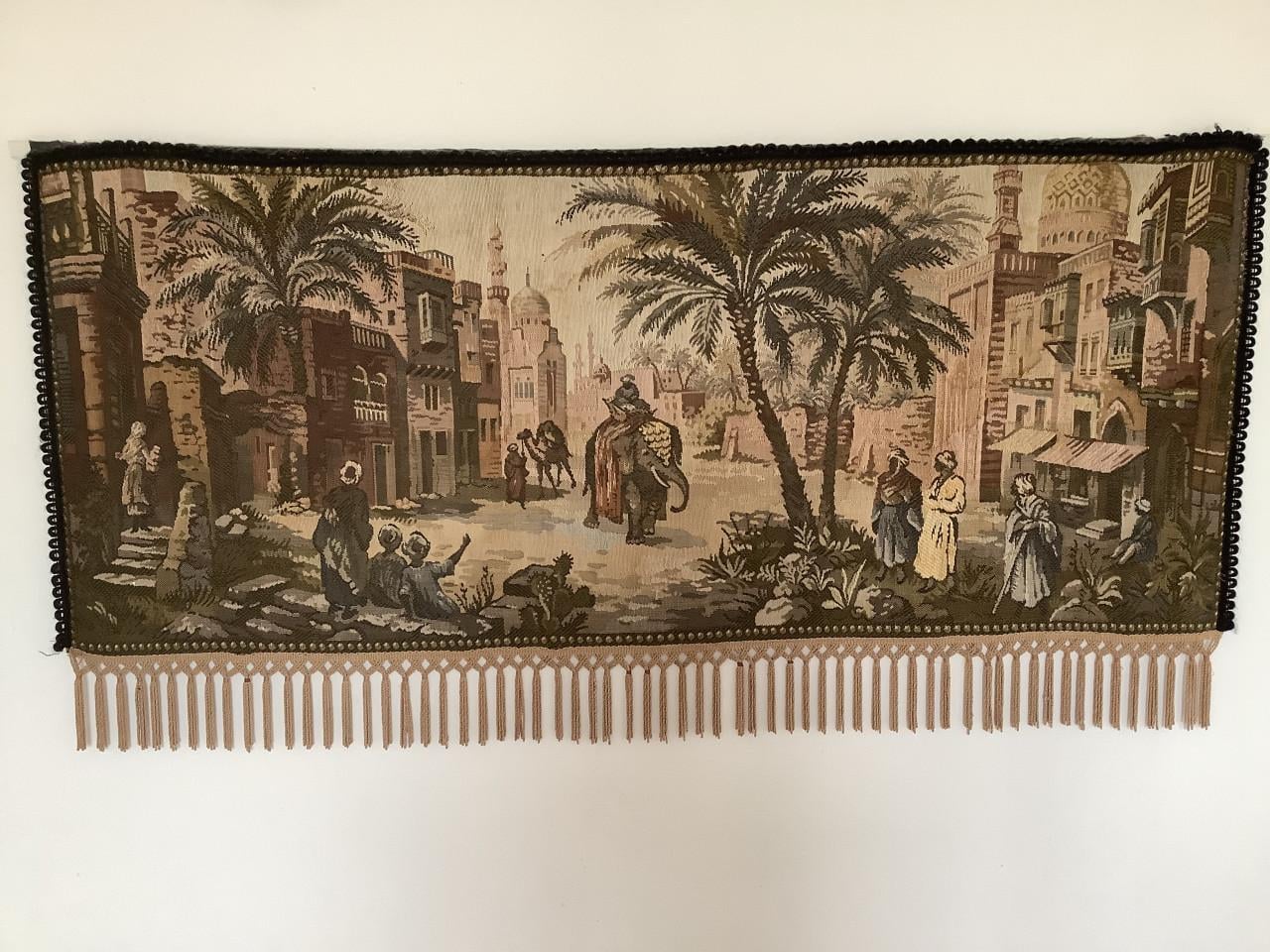 Antiek gobelin wandkleed