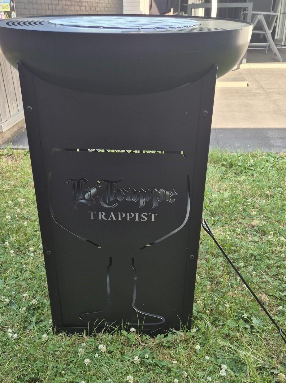 Nieuwe La Trappe vuurschaal / plancha BBQ