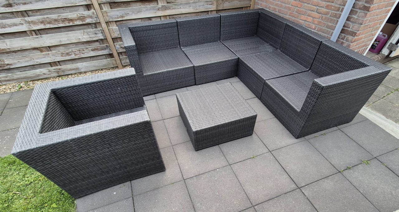Loungeset 240 x 240 cm (Bezorging mogelijk)