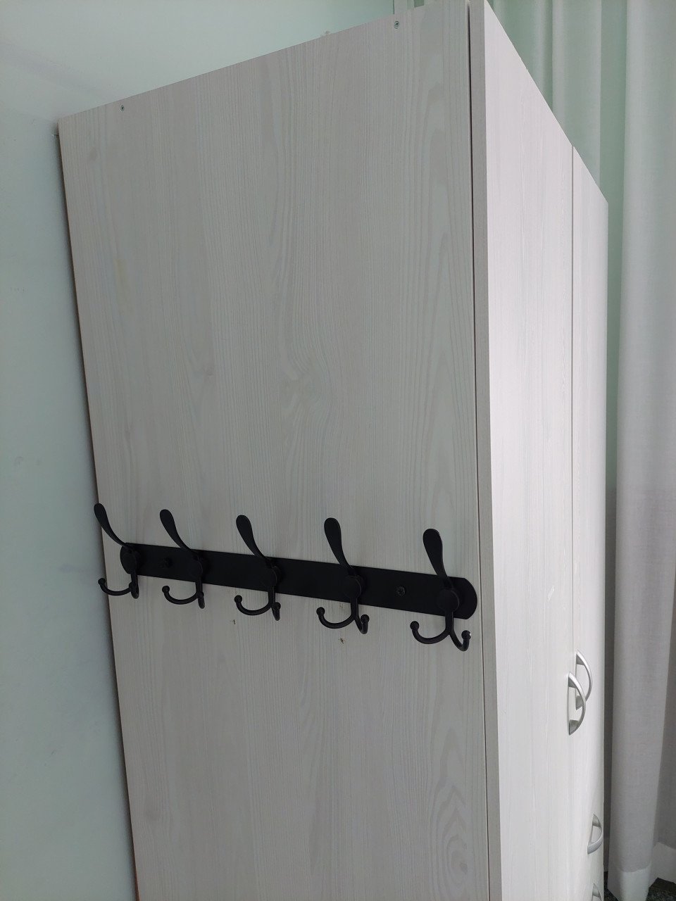 Kledingkast 2-deurs wit 175x97