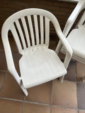 Kunststof tuinstoelen