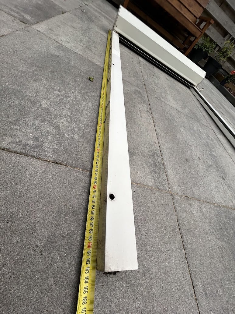 Elektrisch rolluik 102 x163 cm