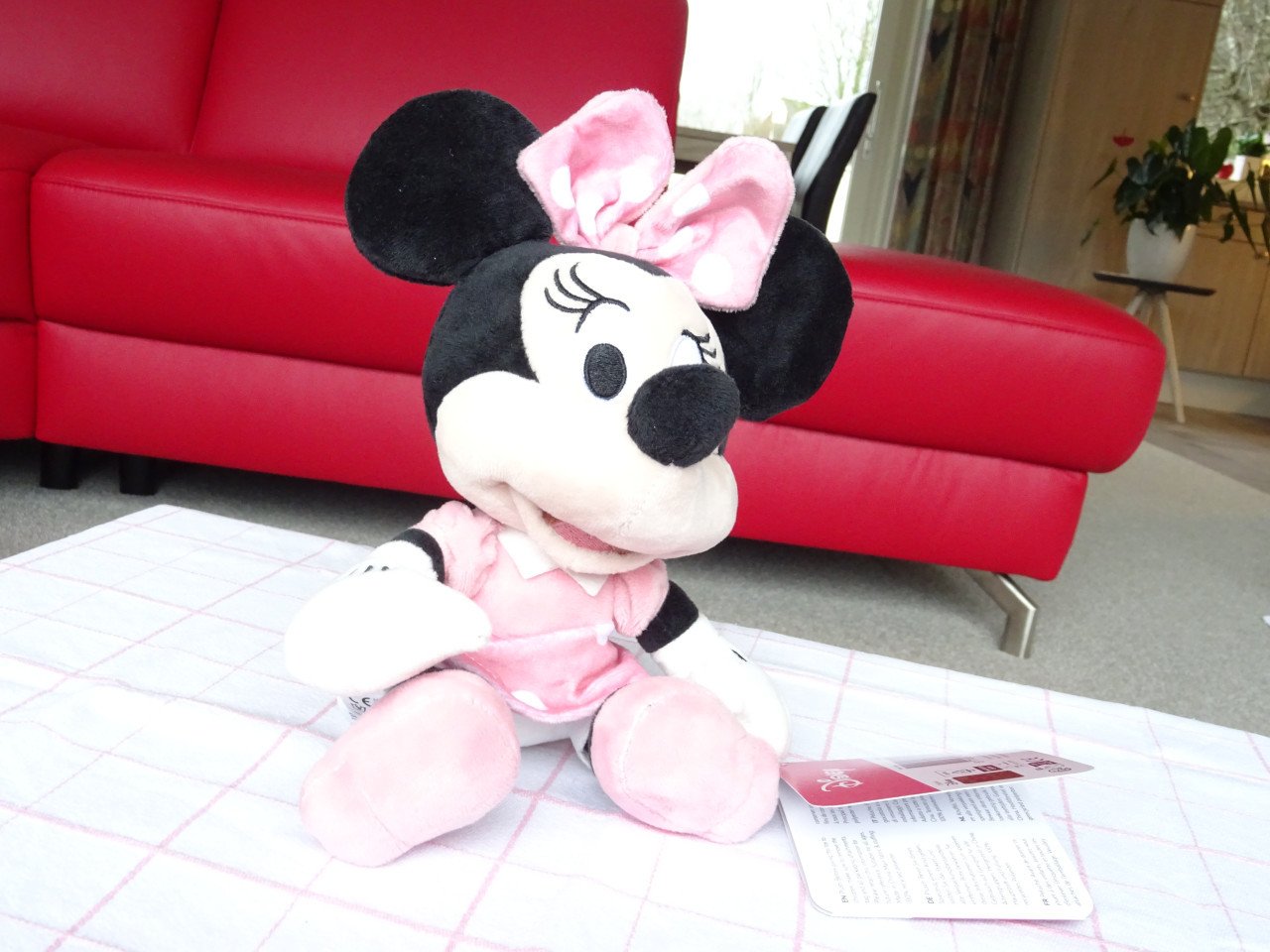 Nieuwe  Minnie Mousse    Disney knuffel  voor  € 7,50