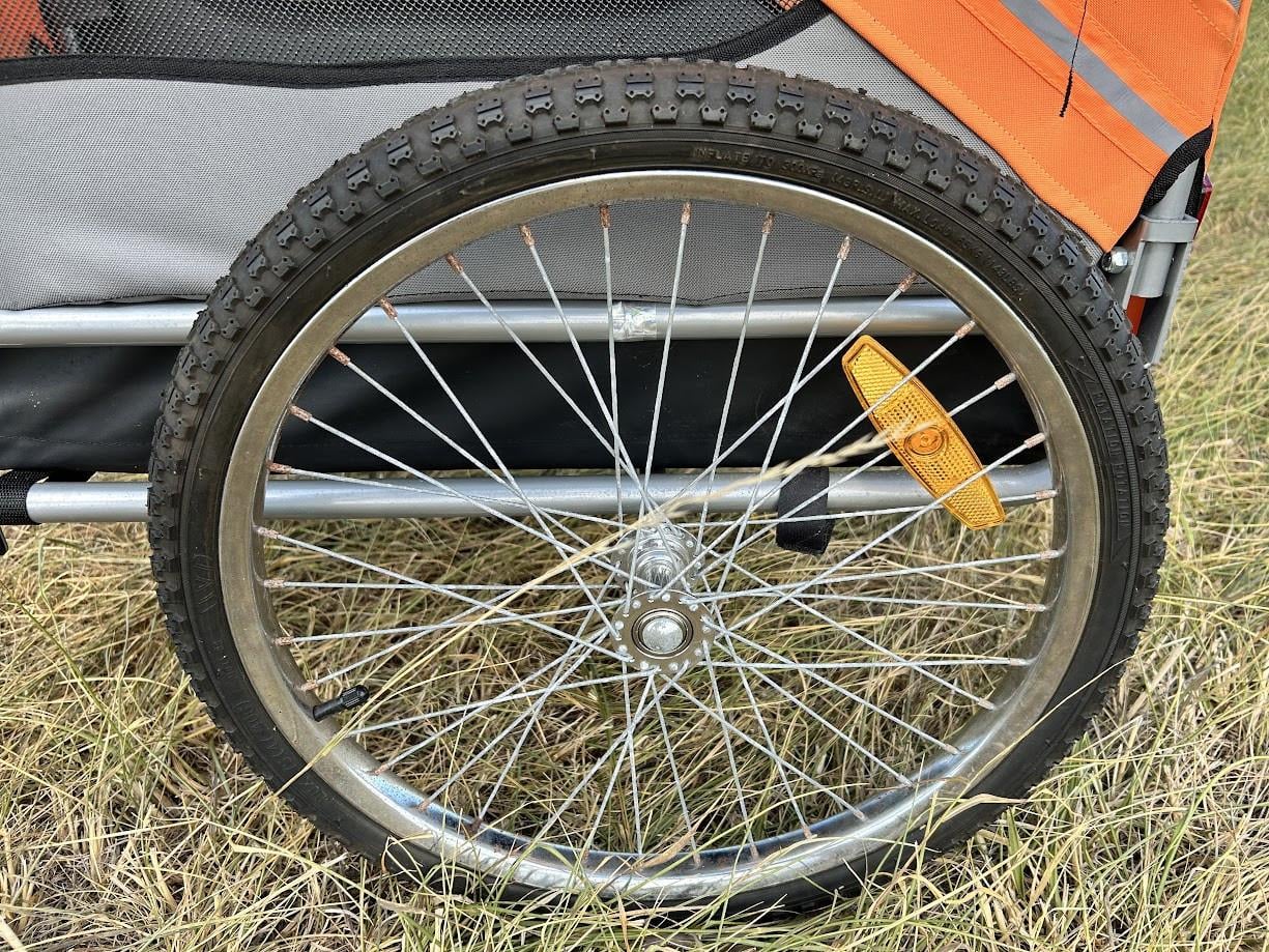 Te koop: Grote Duvo hondenfietskar – Opvouwbaar & Comfortabel (ZGAN)