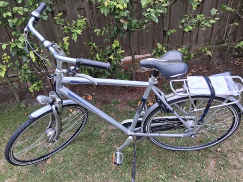 Herenfiets Batavus Fuego Techno Zilver