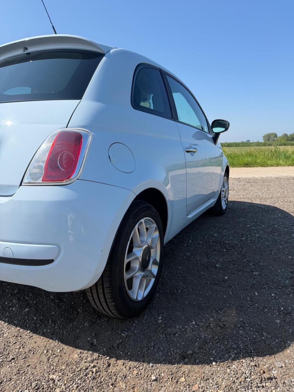 Nette Fiat 500 1,2 babyblue NWE APK, grote beurt Sport velgen