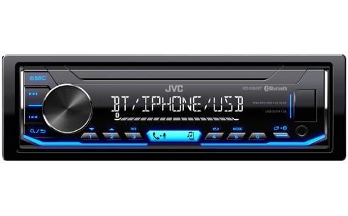 JVC Autoradio met USB en Bluetooth incl. microfoon
