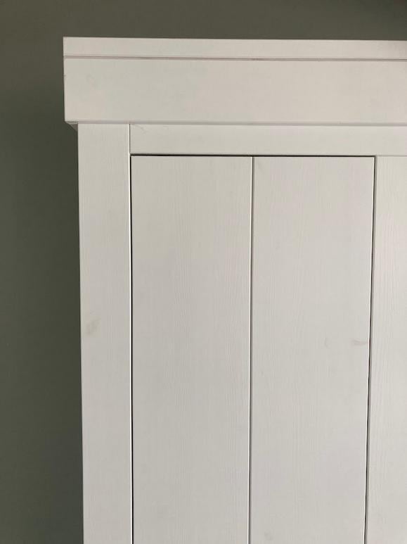Grenen witte wandkast  - Solid kast van BePureHome