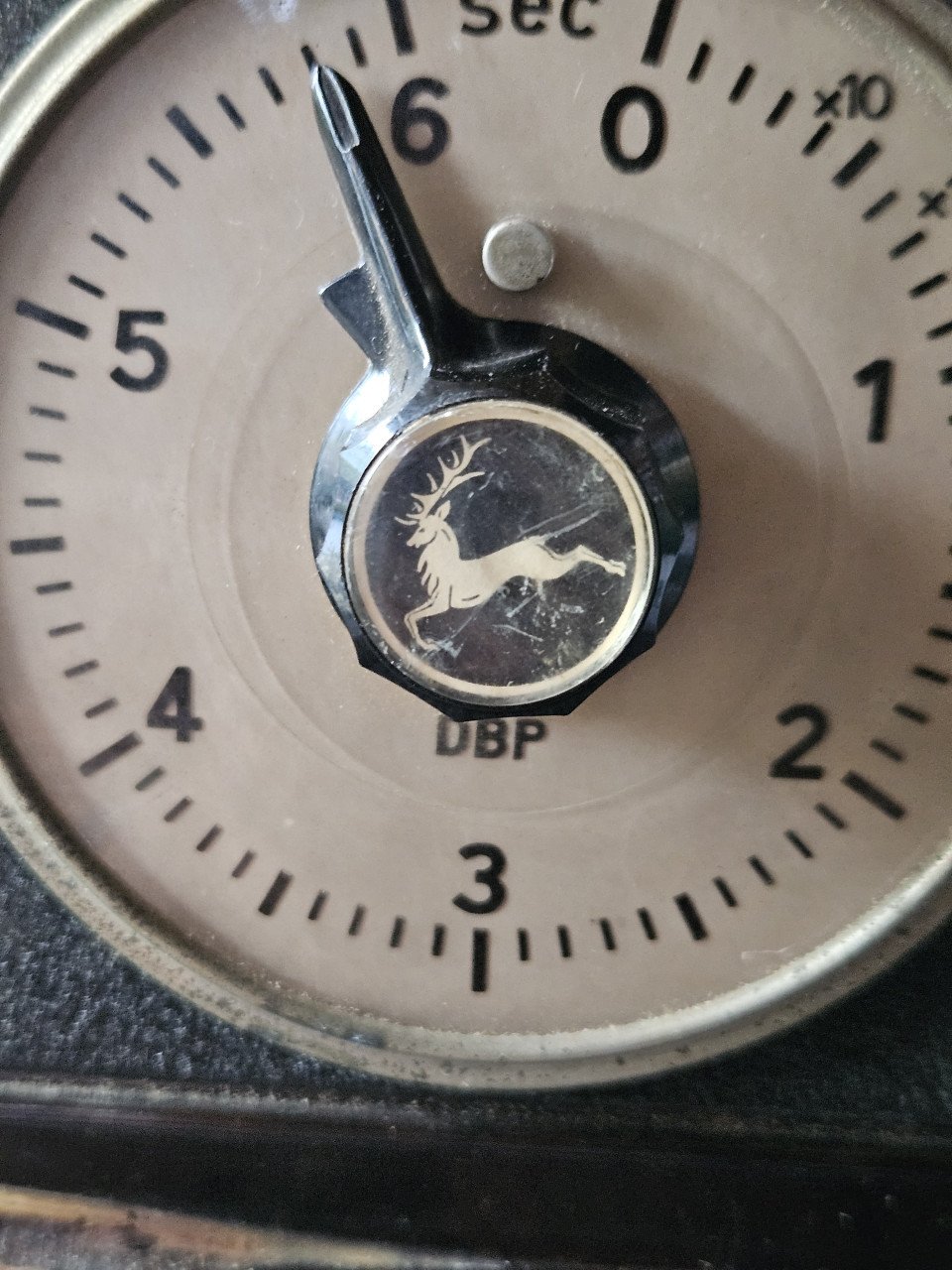 Mooie werkende antieke Timer klok van bakeliet, duitse kwaliteit...