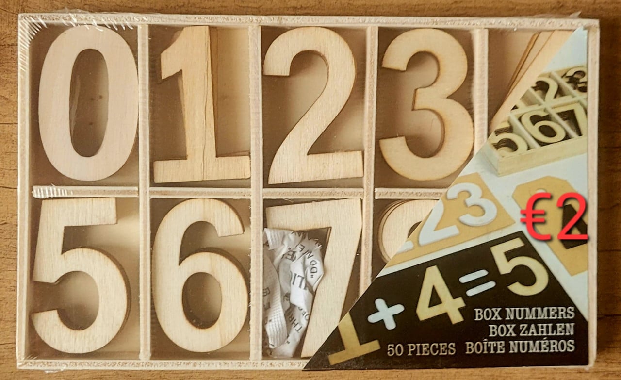 Stencils / Sjabloon, stempels Vanaf € 0,50