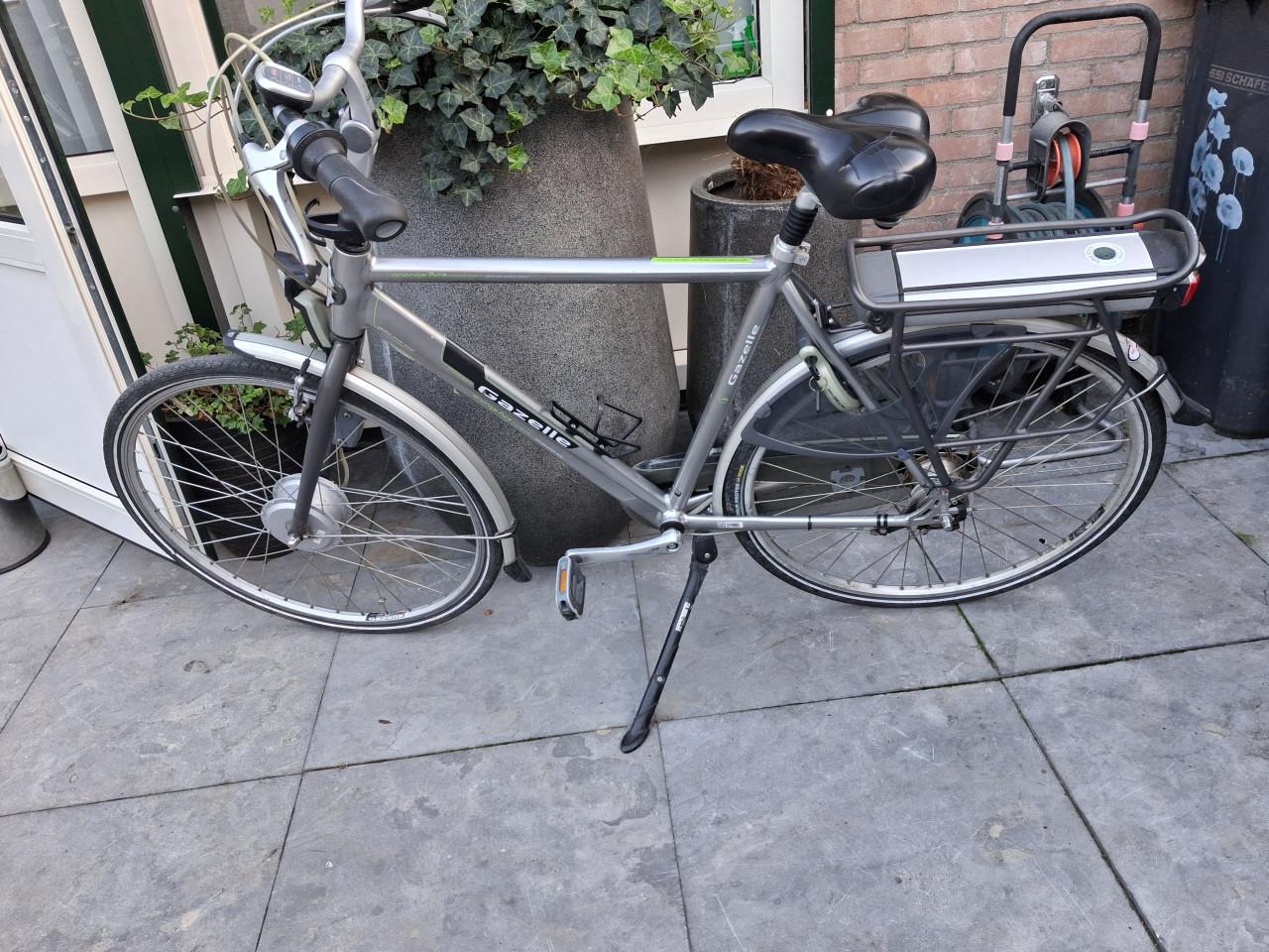 Set gazelle orange elektrische fietsen