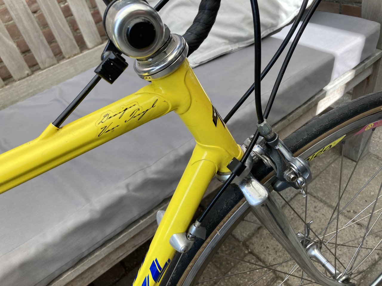 Stalen Race fiets   Van Tuyl