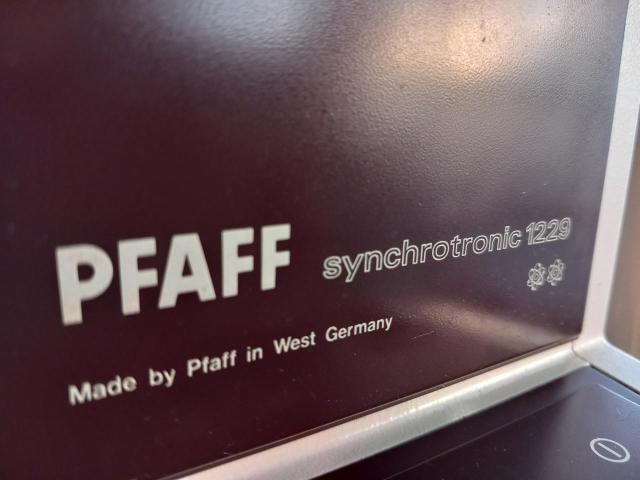 PFAFF 1229 dubbel stof transportI  (idt)