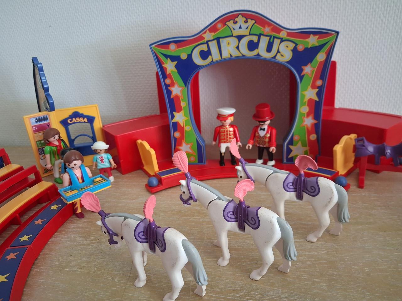 Playmobil circus met paardenact setnr 5057