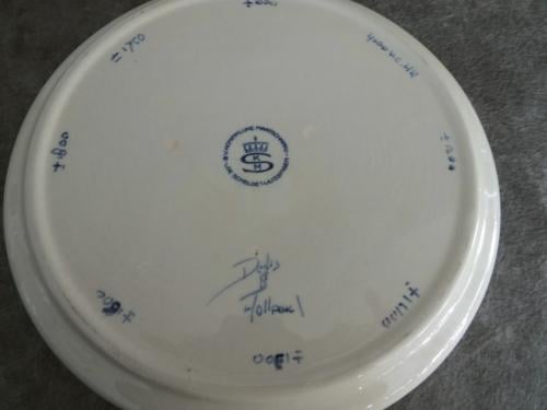 Delftsblauw schaaltje van de Schelde.