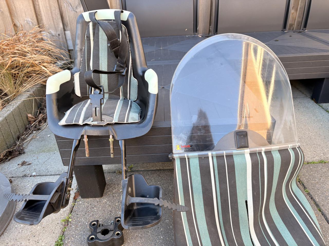 Bobike mini Fietsstoel voorop